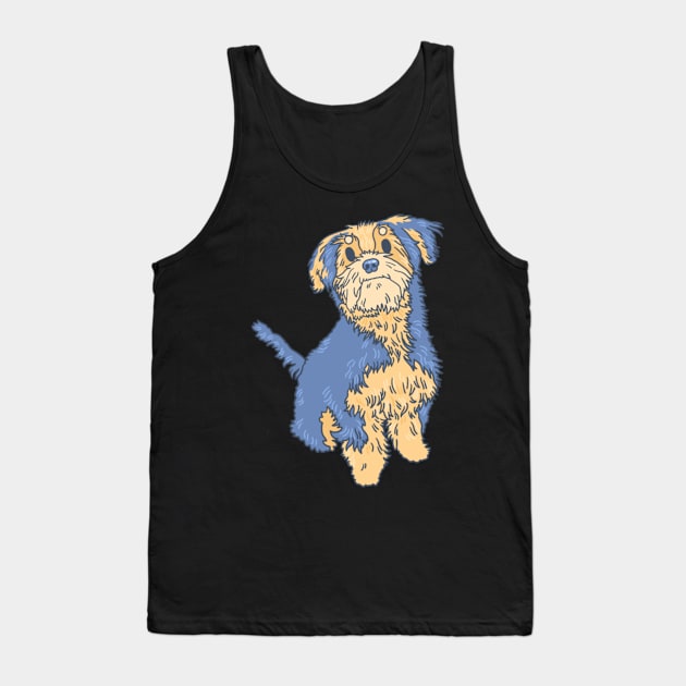 Morkie Tank Top by Csieben